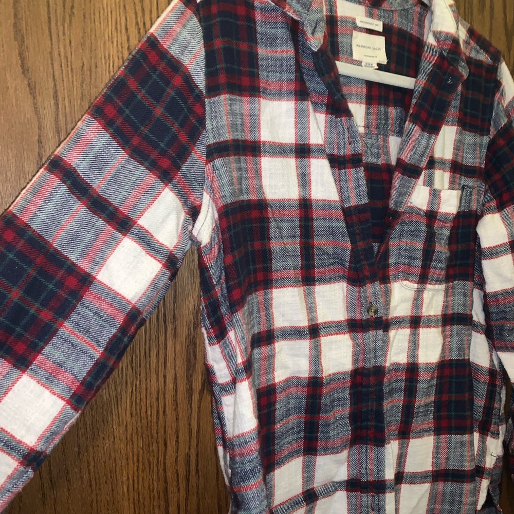 American Eagle-Medium boyfriend flannel